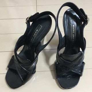 マークジェイコブス(MARC JACOBS)のマークジェイコブ☆サンダル#36 2/1 黒(サンダル)