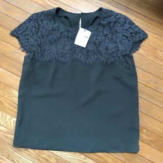 ユナイテッドアローズ(UNITED ARROWS)の新品タグ付＊ユナイテッドアローズ＊レーストップス(カットソー(半袖/袖なし))