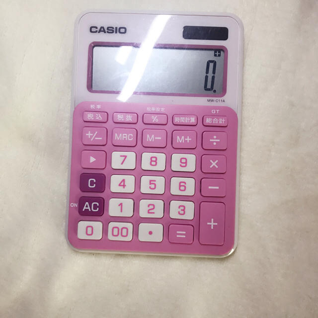 Casio Casioピンク電卓の通販 By さくら S Shop カシオならラクマ