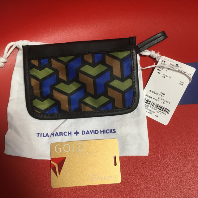 TILA MARCH(ティラマーチ)の定価1.4万円 TILA MARCH カードケース コインケース 新品 レディースのファッション小物(名刺入れ/定期入れ)の商品写真