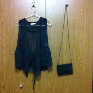 お取り置き💠シフォンベスト(ベスト/ジレ)