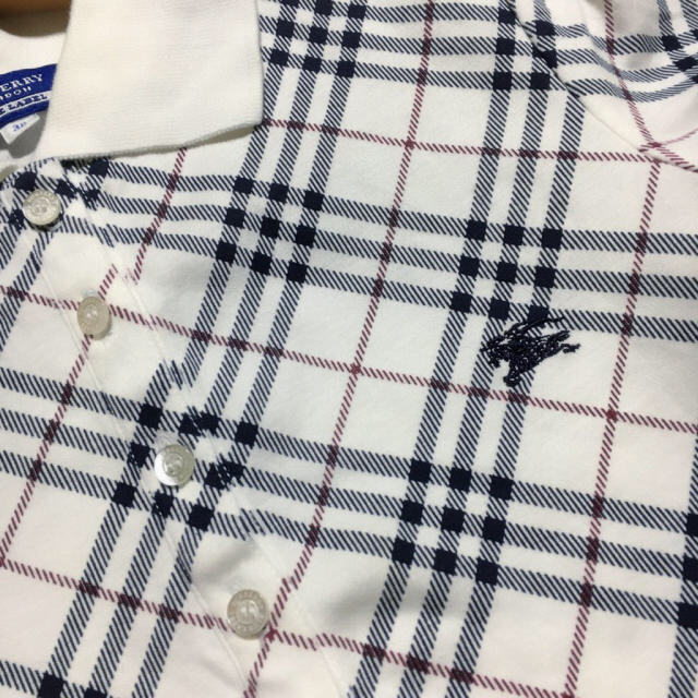 BURBERRY(バーバリー)の美品 BURBERRY BLUE LABEL チェックトップス レディースのトップス(カットソー(半袖/袖なし))の商品写真