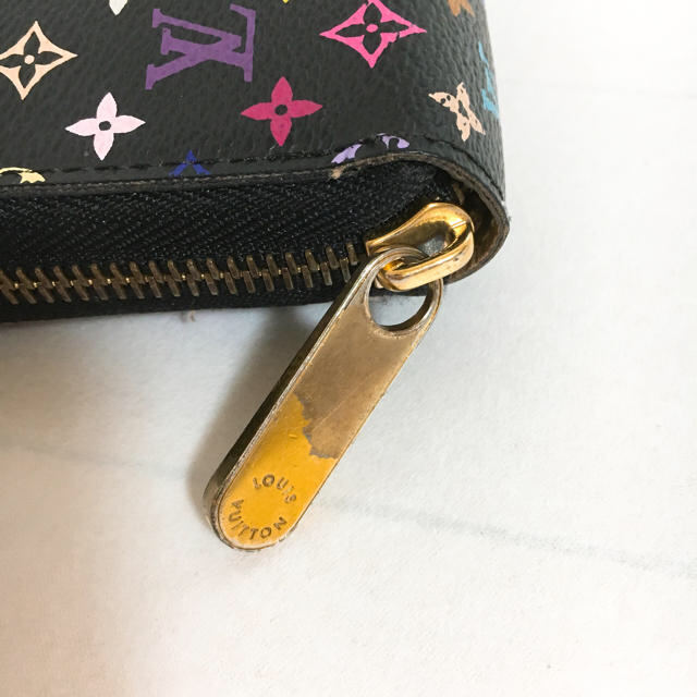 LOUIS VUITTON(ルイヴィトン)の本物‼︎‼︎ルイヴィトン マルチカラー長財布ジッピー黒☆ レディースのファッション小物(財布)の商品写真