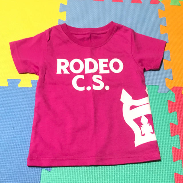 RODEO CROWNS WIDE BOWL(ロデオクラウンズワイドボウル)のロデオ キッズTシャツ S キッズ/ベビー/マタニティのキッズ服女の子用(90cm~)(Tシャツ/カットソー)の商品写真