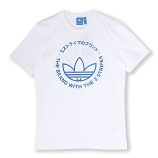 アディダス(adidas)の新品未使用タグ付き アディダス オリジナルス  Tシャツ ホワイト Ｓ(Tシャツ/カットソー(半袖/袖なし))