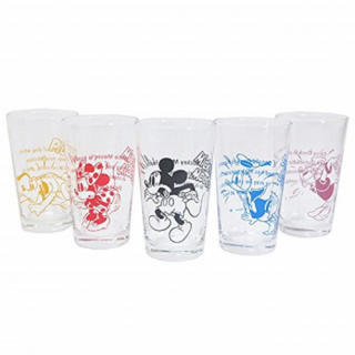 5個セット♥ ディズニー グラス タンブラー　(グラス/カップ)