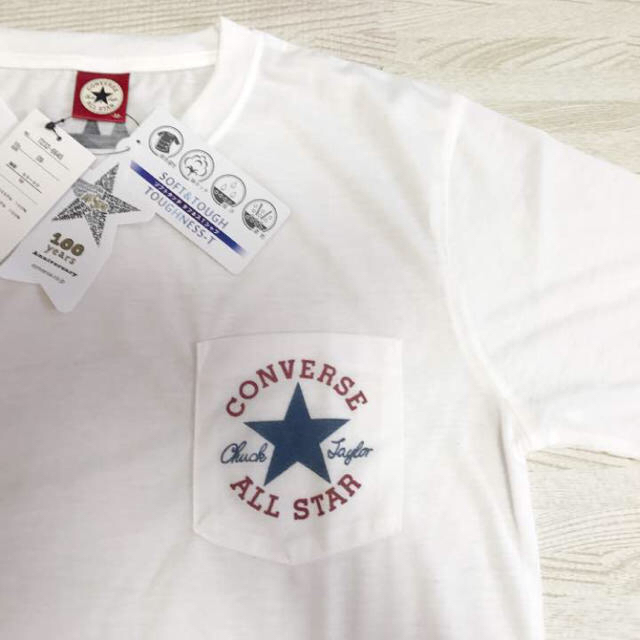 CONVERSE(コンバース)の週末限定SALE☆新品・タグ付・converse ・Tシャツ・耐洗濯性・吸収速乾 メンズのトップス(Tシャツ/カットソー(半袖/袖なし))の商品写真