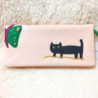 ツモリチサト(TSUMORI CHISATO)の新品羊革♡ツモリチサト チョウネコシリーズ長財布♡(財布)