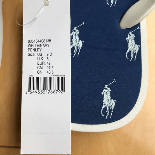 POLO RALPH LAUREN(ポロラルフローレン)のラルフローレンビーチサンダル☆ メンズの靴/シューズ(ビーチサンダル)の商品写真