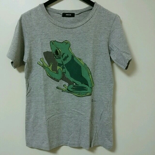 ズッカ(ZUCCa)の◆ZUCCA◆　カエル柄のグレーTシャツ！！(Tシャツ(半袖/袖なし))
