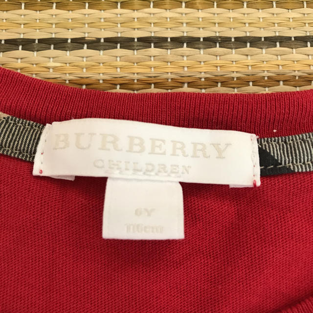 BURBERRY(バーバリー)のバーバリー 116 キッズ/ベビー/マタニティのキッズ服女の子用(90cm~)(Tシャツ/カットソー)の商品写真