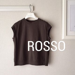 ロッソ(ROSSO)の【美品】ROSSOカットソー(カットソー(半袖/袖なし))