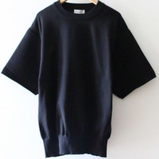 ハイク(HYKE)のhyke パフスリーブ ニット Tシャツ(カットソー(半袖/袖なし))