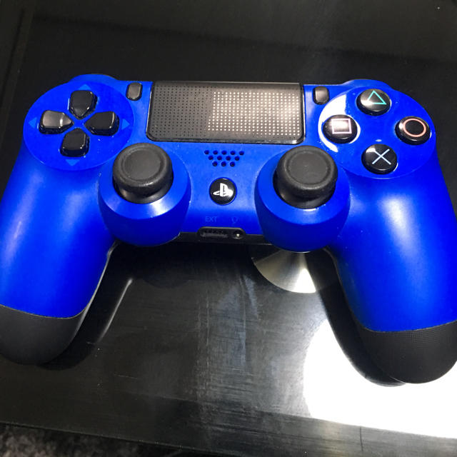 Sony Ps4 青コントローラーの通販 By A ソニーならラクマ