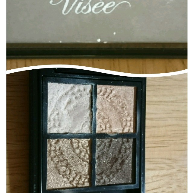 VISEE(ヴィセ)の【USED】ヴィセ リシェ グロッシーリッチアイズ BR-5 コスメ/美容のベースメイク/化粧品(アイシャドウ)の商品写真