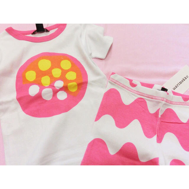 marimekko(マリメッコ)の新品 マリメッコ Marimekko 女の子 半袖＆ショートパンツ 86cm キッズ/ベビー/マタニティのキッズ服女の子用(90cm~)(その他)の商品写真