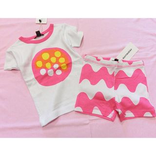 マリメッコ(marimekko)の新品 マリメッコ Marimekko 女の子 半袖＆ショートパンツ 86cm(その他)