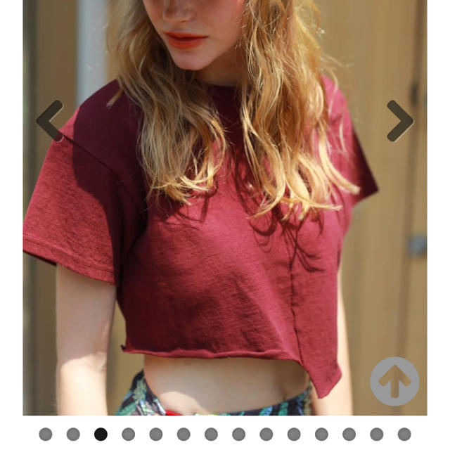 SeaRoomlynn(シールームリン)のブロックショートTシャツ シールームリン searoomlynn レディースのトップス(Tシャツ(半袖/袖なし))の商品写真