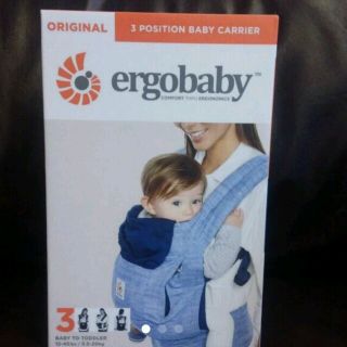 エルゴベビー(Ergobaby)のエルゴベビー　ヴィンテージブルー(抱っこひも/おんぶひも)