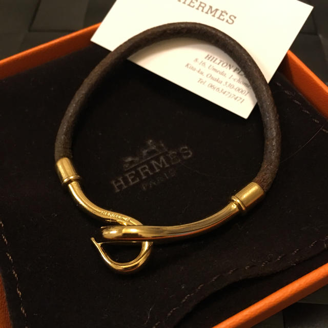 Hermes(エルメス)のエルメス ブレスレット ゴールド レディースのアクセサリー(ブレスレット/バングル)の商品写真