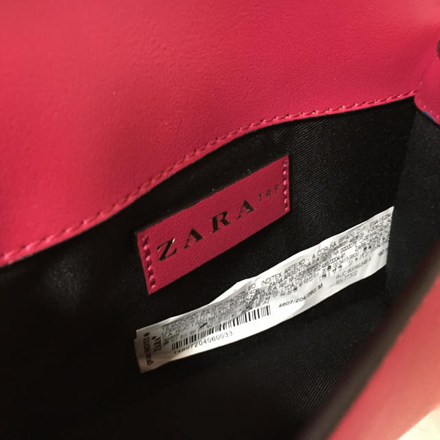 ZARA(ザラ)のZARA ミニショルダーバッグ ピンク レディースのバッグ(ショルダーバッグ)の商品写真