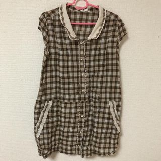 アクシーズファム(axes femme)のチェックワンピ♡(ミニワンピース)