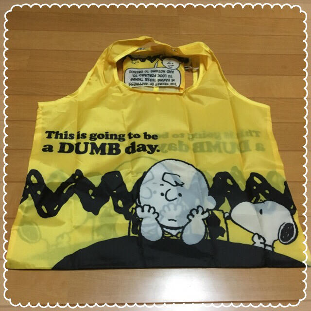 PEANUTS(ピーナッツ)のチャーリーブラウン ショッピングバッグ レディースのバッグ(トートバッグ)の商品写真