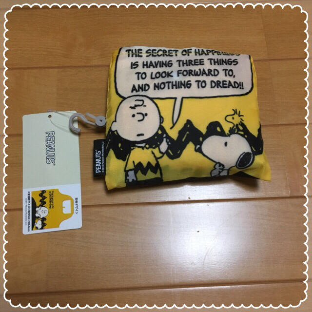 PEANUTS(ピーナッツ)のチャーリーブラウン ショッピングバッグ レディースのバッグ(トートバッグ)の商品写真