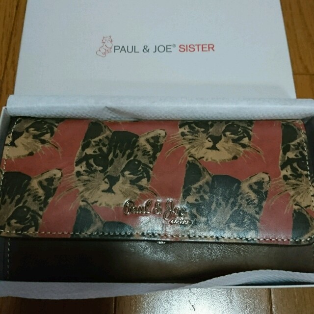 最終値下げ ポール&ジョー 新品 猫フェイス 財布ファッション小物