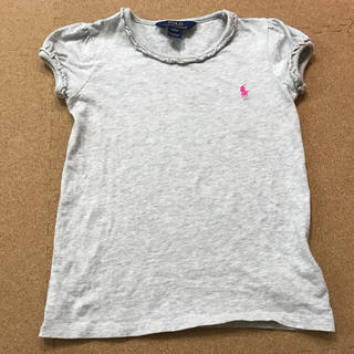 ラルフローレン(Ralph Lauren)の【極美品】綿100% ラルフローレン Tシャツ フリル袖 120センチ(Tシャツ/カットソー)