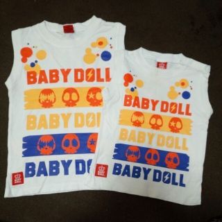 ベビードール(BABYDOLL)の値下げ★ベビド★120＆90(Tシャツ(半袖/袖なし))