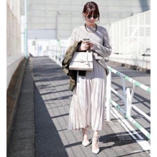 アメリヴィンテージ(Ameri VINTAGE)のタカコ様専用！ameri COLOR STRIPE PLEATS SKIRT(ロングスカート)