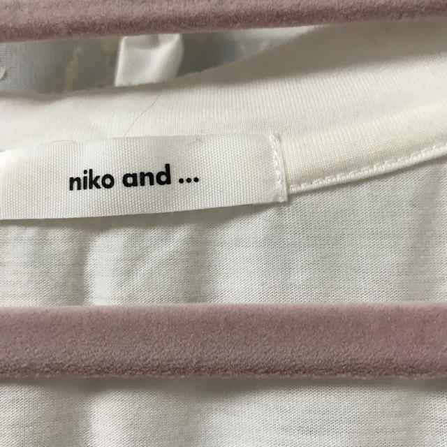 niko and...(ニコアンド)のニコアンド♡Tシャツワンピ レディースのワンピース(ひざ丈ワンピース)の商品写真