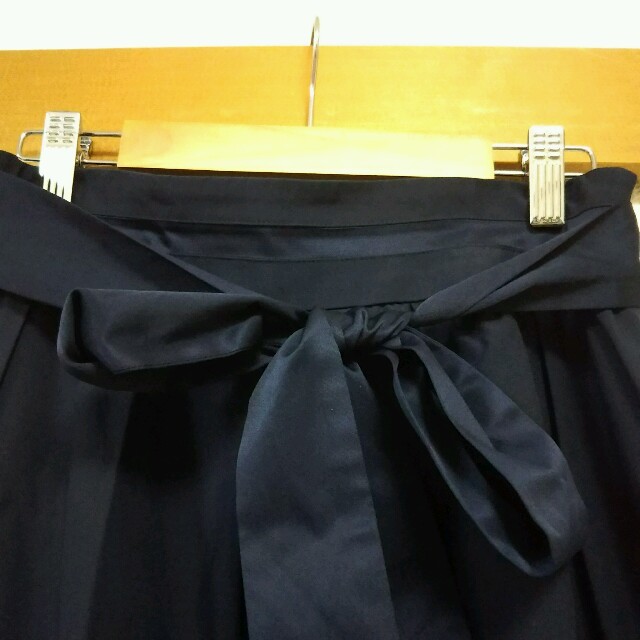 LOUNIE(ルーニィ)の【ユキ様】LOUNIE ネイビースカート レディースのスカート(ひざ丈スカート)の商品写真