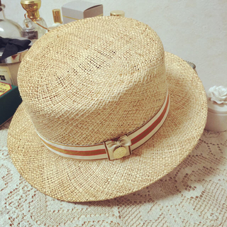 アルバローザ(ALBA ROSA)のcute♡カンカン帽⋆*✩⑅◡̈⃝*(ハット)