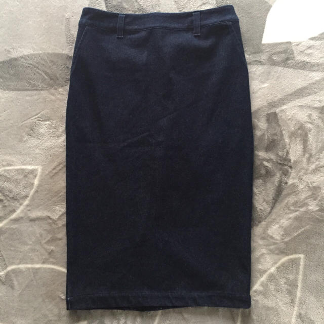 M.deux(エムドゥー)のエムドゥ  デニムスカート レディースのスカート(ひざ丈スカート)の商品写真