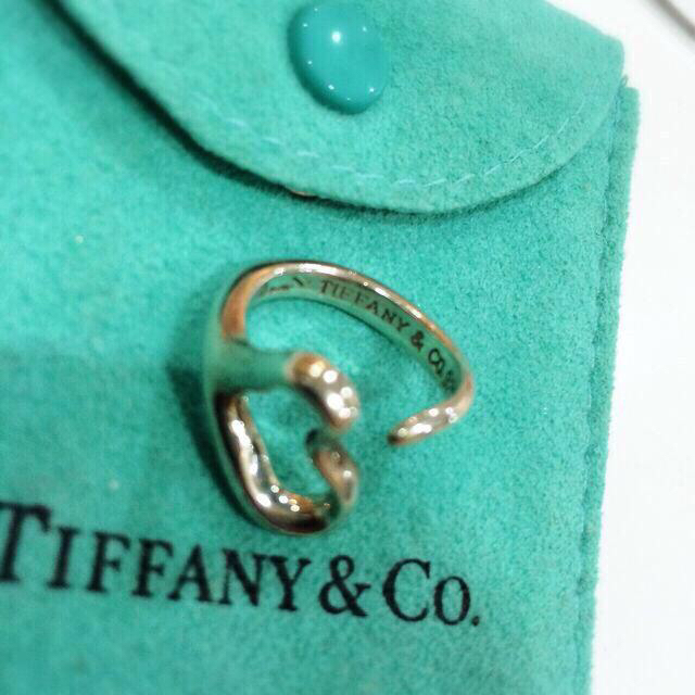 Tiffany & Co.(ティファニー)のティファニー オープンハートリング レディースのアクセサリー(リング(指輪))の商品写真