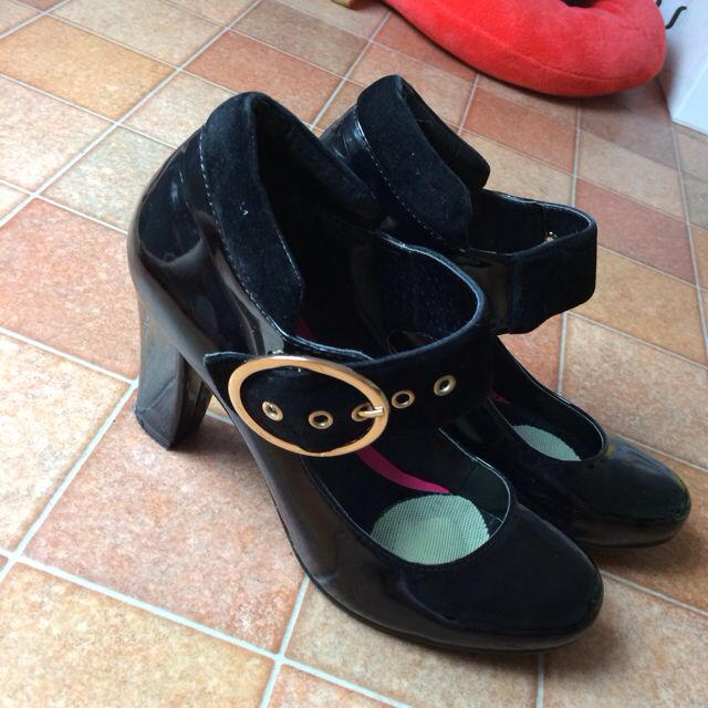 黒のパンプス♡春にぴったり レディースの靴/シューズ(ハイヒール/パンプス)の商品写真