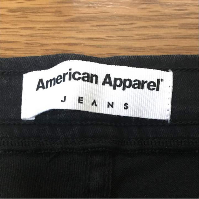 American Apparel(アメリカンアパレル)の超美品 American Apparel ハイウェストデニム xxs レディースのパンツ(デニム/ジーンズ)の商品写真