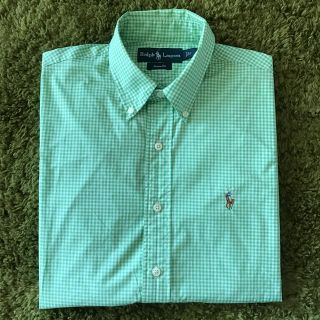 ラルフローレン(Ralph Lauren)のRALPH LAUREN ボタンダウン長袖シャツ ギンガムチェックS(シャツ)