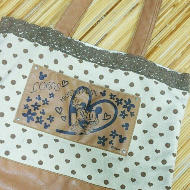 Disney(ディズニー)のミッキー ミニー ♡ トートバッグ レディースのバッグ(トートバッグ)の商品写真