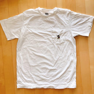 ユニクロ(UNIQLO)のUT ミッキーマウス ワンポイントTシャツ(Tシャツ/カットソー(半袖/袖なし))