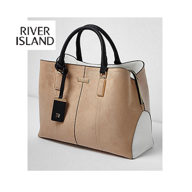 RIVER ISLAND(リバーアイランド)の*RiverIsland*万能☆大きめソフトトートバッグ♡ レディースのバッグ(トートバッグ)の商品写真