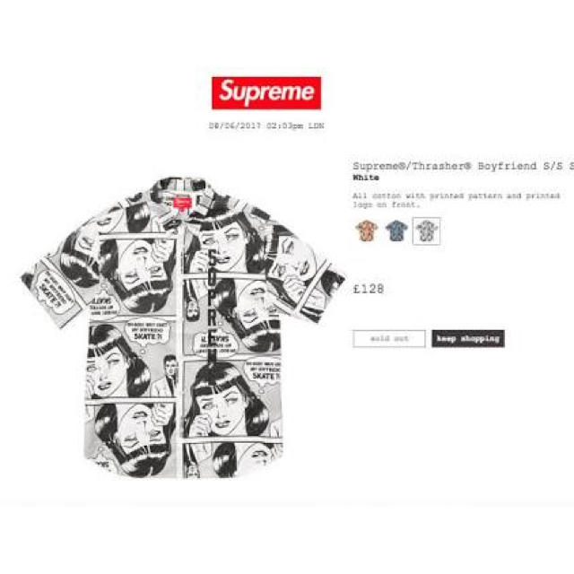 Supreme(シュプリーム)の専用！supreme thrasher コラボシャツ  メンズのトップス(Tシャツ/カットソー(半袖/袖なし))の商品写真