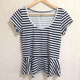 ザラ(ZARA)のZARA * ボーダーT(Tシャツ(半袖/袖なし))