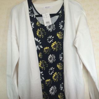 マウジー(moussy)のMOUSSY系 未使用！花柄チュニック(チュニック)