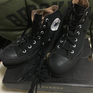 コンバース(CONVERSE)のconverse 厚底 ALL STAR HI BLACK 24.5cm(スニーカー)