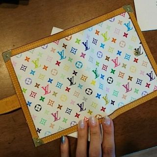 ルイヴィトン(LOUIS VUITTON)のルイヴィトン ﾓﾉｸﾞﾗﾑ ﾐﾆ 手帳 箱あり(ファイル/バインダー)