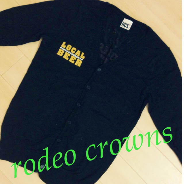 RODEO CROWNS(ロデオクラウンズ)のRODEO♡七分袖カーディガン レディースのトップス(カーディガン)の商品写真
