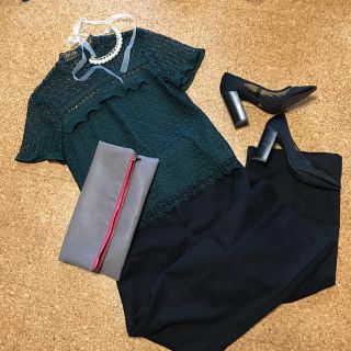 ザラ(ZARA)のZARA トップス(カットソー(半袖/袖なし))